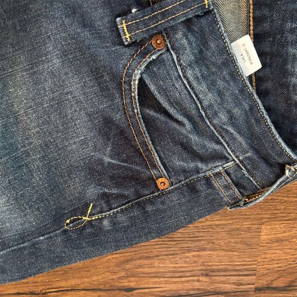 Lucky Brand Women's Lola Straight Jeans Blue Dark Wash Size  6 - Picture 7 of 15